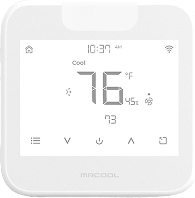 MRCOOL Smart WiFi Thermostat for Mini Split, Programmable Wall Control - Image 2