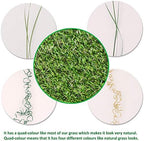 Artificial Grass Fake Grass Lawn Turf 9 ft x 77 ft, GL Realistic Synthetic Pet - Image 3