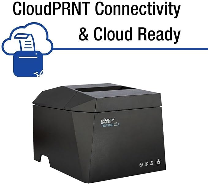 Star Micronics TSP143IVUE USB/Ethernet Thermal Receipt Printer - Image 2