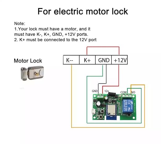Updated WiFi Wireless Smart Switch Inching Self-Locking Relay Module, be - Image 7