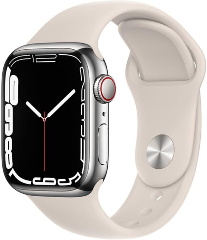 Apple Watch Series 7 Silver Stainless Steel Case - Image 2