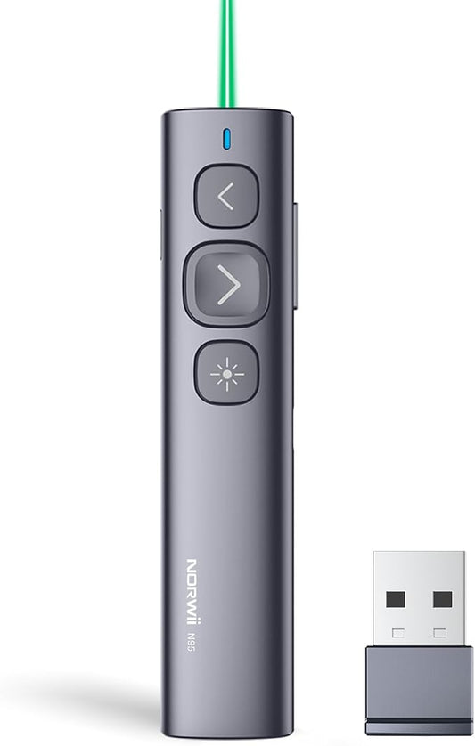 Norwii N95 Presentation Clicker, PowerPoint Clicker by Norwii