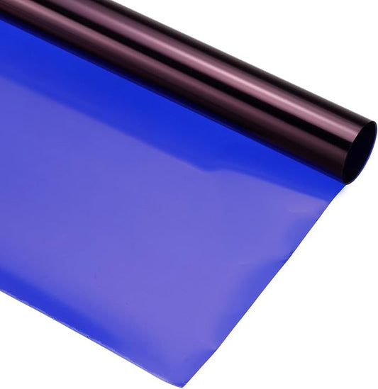 MECCANIXITY Lighting Gel Filter 15.7x19.7 Inch Blue 82 Color Correction Sheet by MECCANIXITY