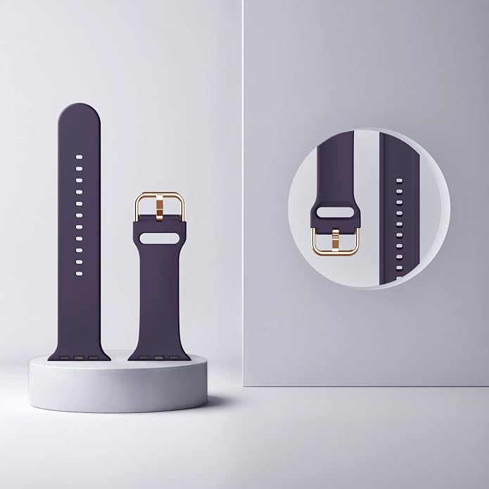 Sport Band Compatible with Apple Watch Bands 49mm 46mm 45mm 44mm 42mm 41mm 40mm - Image 4