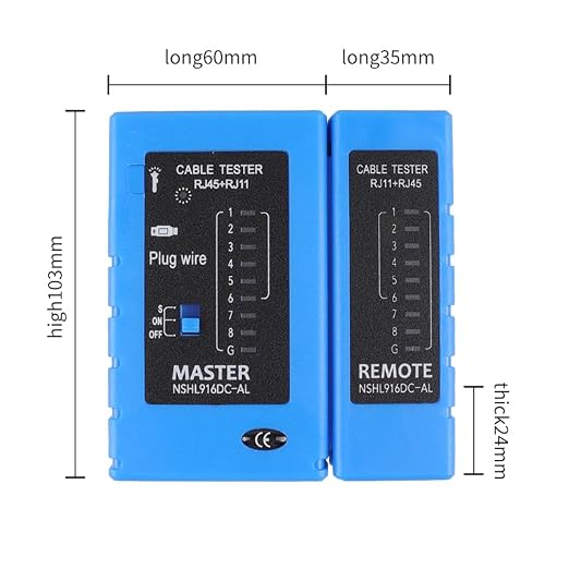 Network Cable Tester Ethernet Continuity Test Tool RJ45 RJ11 RJ12 CAT5 CAT5e - Image 9