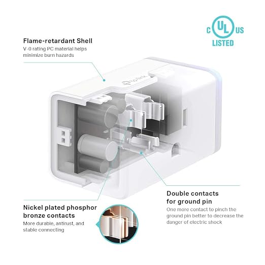 Kasa Smart Plug HS103P4, Smart Home Wi-Fi Outlet Works - Image 5