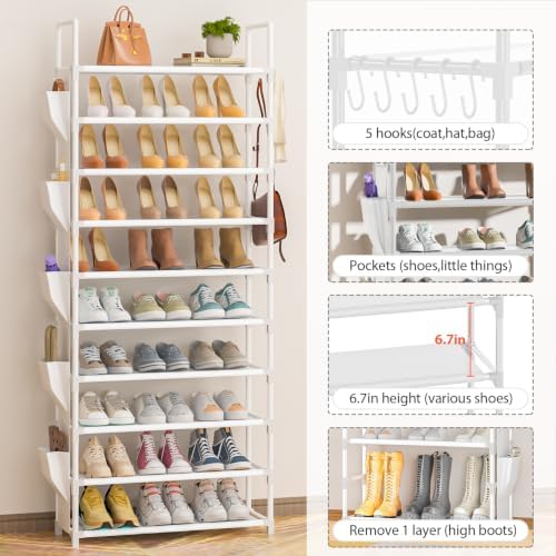 LUKYTOWER Tall Shoe Rack - Image 6