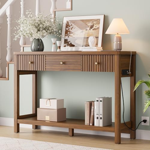 Decofy 47'' Fluted Console Table by Decofy