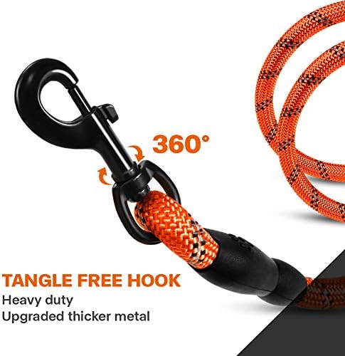Taglory Rope Dog Leash for Medium Large Dogs, 5 FT Padded Handle - Image 6