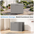 Outdoor Storage Box Waterproof, 45 Gallon Deck Box - Image 6