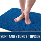 OLANLY Dog Door Mat for Muddy Paws 54x24, Super Absorbent Chenille Mud Mat - Image 4