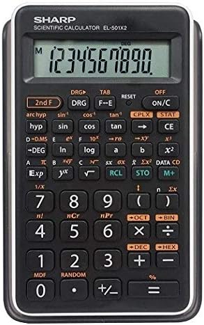 Sharp EL-501XBWH Scientific Calculator 5 Pack by SharpCalculators