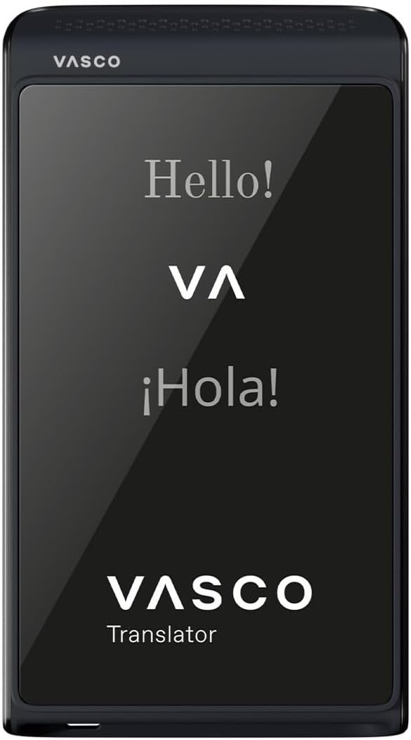 Vasco Translator Q1 | AI Voice Cloning Language Translator Device | 113 by VascoElectronics