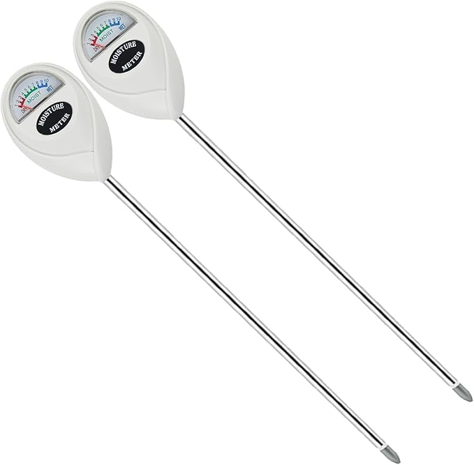Censinda Soil Moisture Meter, 2 Pack Long Probe Soil Moisture Monitor by Censinda
