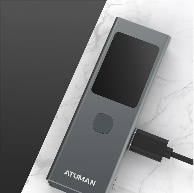 3-in-1 Laser Distance Measurer, Visual Alignment Beam, Pythagorean Theorem - Image 6