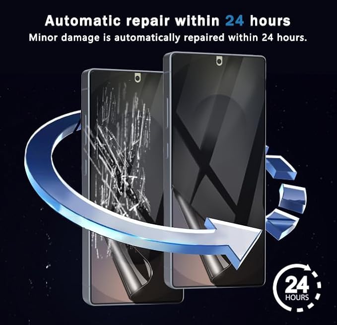 1 Pack for Samsung Galaxy S25 Ultra Privacy Screen Protector - Image 4