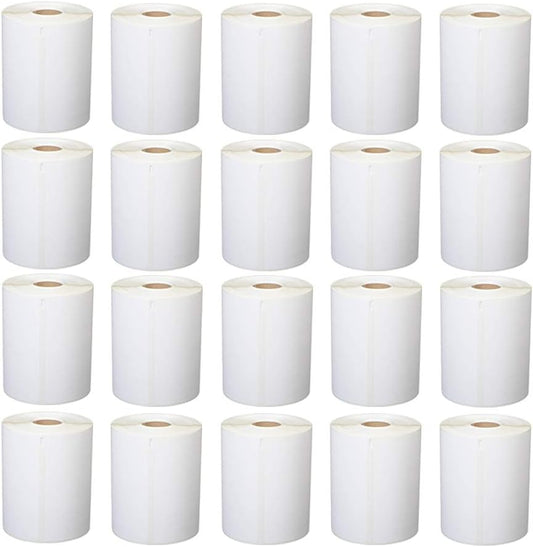 40 Rolls 4XL Labels 4" x 6" Address Shipping Labels 1744907 Compatible for 4XL LabelWriter, 220 Labels/Roll