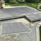 33"x33" Interlocking Decking Tiles, Floating Deck Kit by Unknown