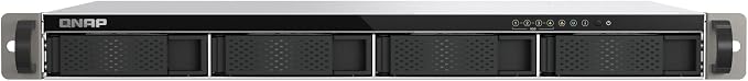 QNAP TS-433eU-US Compact 1U Short-Depth rackmount 2.5GbE NAS, Affordable Edge by QNAP