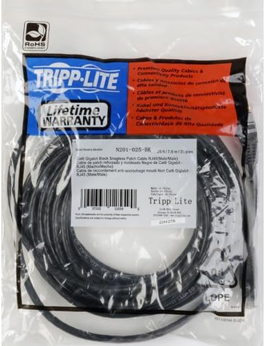 Tripp Lite Cat6 Gigabit Snagless Molded UTP Patch Ethernet Cable, RJ45 - Image 4