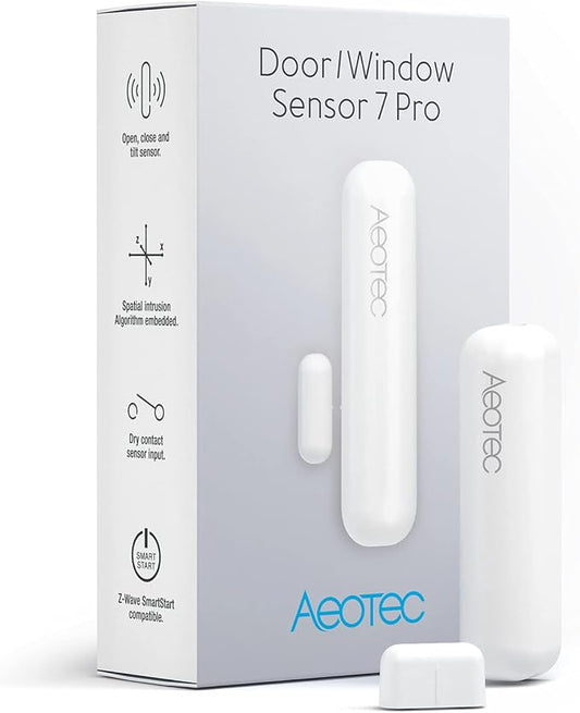Aeotec ZWA012 Z-Wave Plus v2 Door / Window Sensor 7 Pro by Aeotec