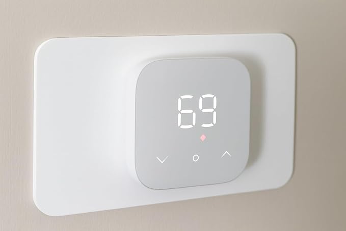 Amazon Smart Thermostat Extended Wall Plate Trim Cover, Paint and Damage Cover by Unknown
