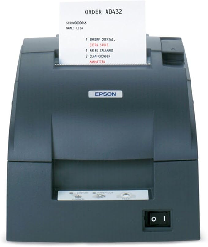 Epson C31C514653 TM-U220B Receipt Printer by Amazon+Renewed