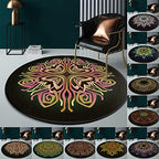 Chair Mat for Hardwood Floor Anti-Slip Floor Protector Round Gaming Computer - Image 4