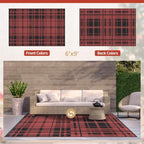 GENIMO Outdoor Rug, Waterproof Plastic Rugs - Image 2