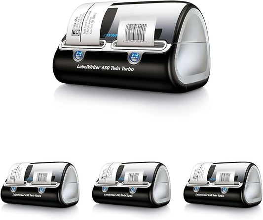 DYMO Label Printer, Label Writer 450 Twin Turbo, Direct Thermal Printer by Dymo%C2%AE