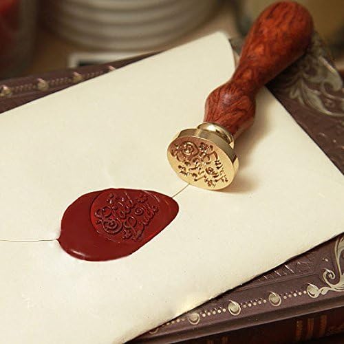 Vintage Alphabet Initial J Wax Seal Sealing Stamp Sealing Wax Sticks Spoon Wood Box Set Classical Old-fashioned Antique Alphabet Invitation Package Seal Wax Stamp Box Kit