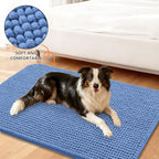 Smiry Dog Door Mat for Muddy Paws 40x32, Absorbent Low-Profile Doormats - Image 2