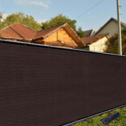 iCover 6x50ft Privacy Screen Fence, Outdoor Fencing Panels, Garden Windscreen - Image 3