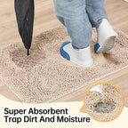Absorbent Dog Door Mat for Muddy Paws, Trap Dirt Front Door Mat Indoor Entrance - Image 2