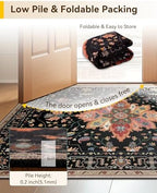 RELEANY Washable Area Rug, Runner 3'x12' - Image 5