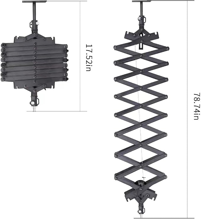 Photography Ceiling Rail System 2M Lifting Constant Force Hinge kit - Image 2