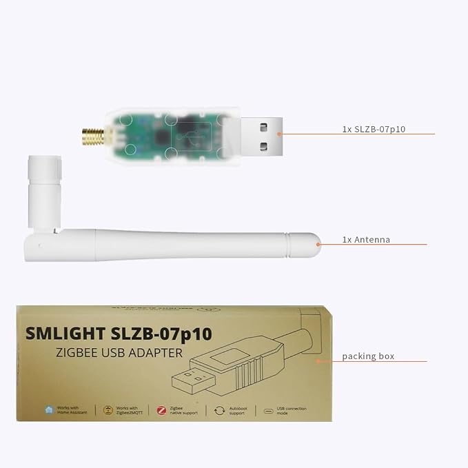 SMLIGHT SLZB-07P10 Zigbee 3.0 Coordinator Thread/Matter Mini USB Adapter Works - Image 8