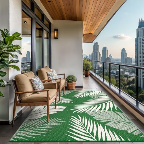 GENIMO Outdoor Rug, Waterproof Plastic Rugs - Image 4