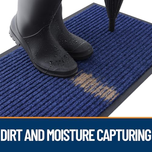 OLANLY Front Door Mat 59x34, Waterproof Heavy-Duty Indoor Outdoor Doormat - Image 5