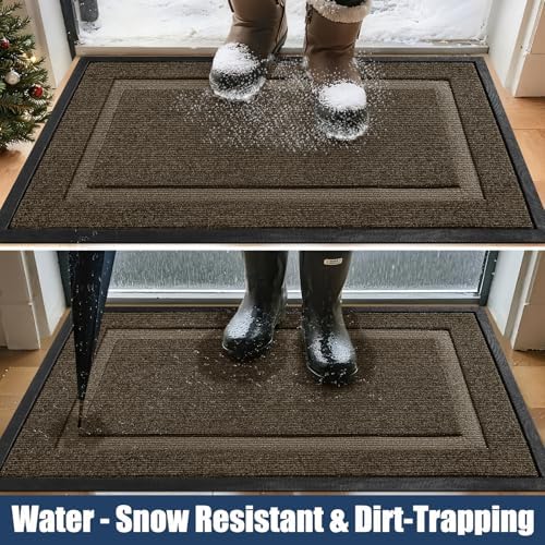 Extra Large Front Door Mat Outside Entrance Indoor Doormat, Outdoor Door Mats - Image 3