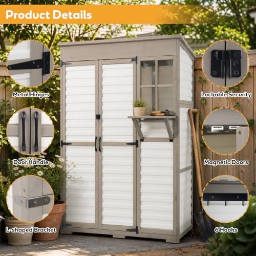Large Outdoor Storage Cabinet - Image 6