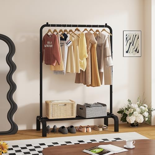JIUYOTREE Garment Rack Clothing Clothes Rack - Image 4