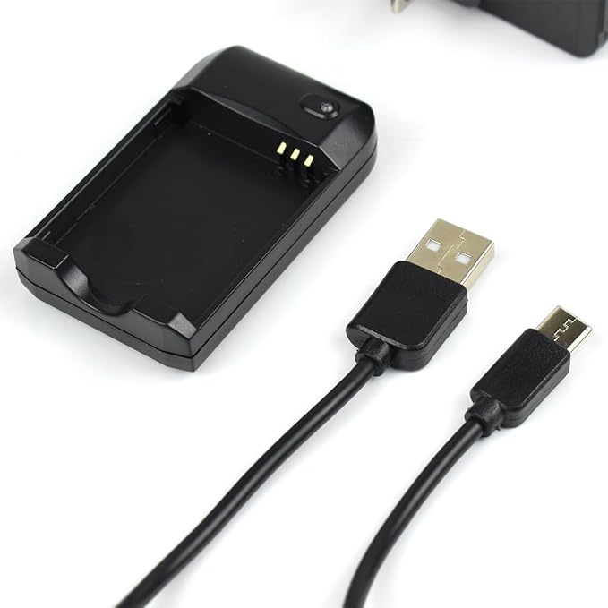 NP-6L Battery Charger with Charging Plug and Cable - Image 8