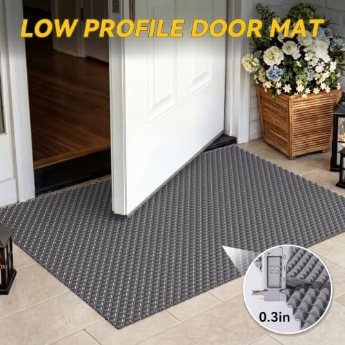 Front Door Mat Outside Entrance, Non Slip Doormat - Image 5