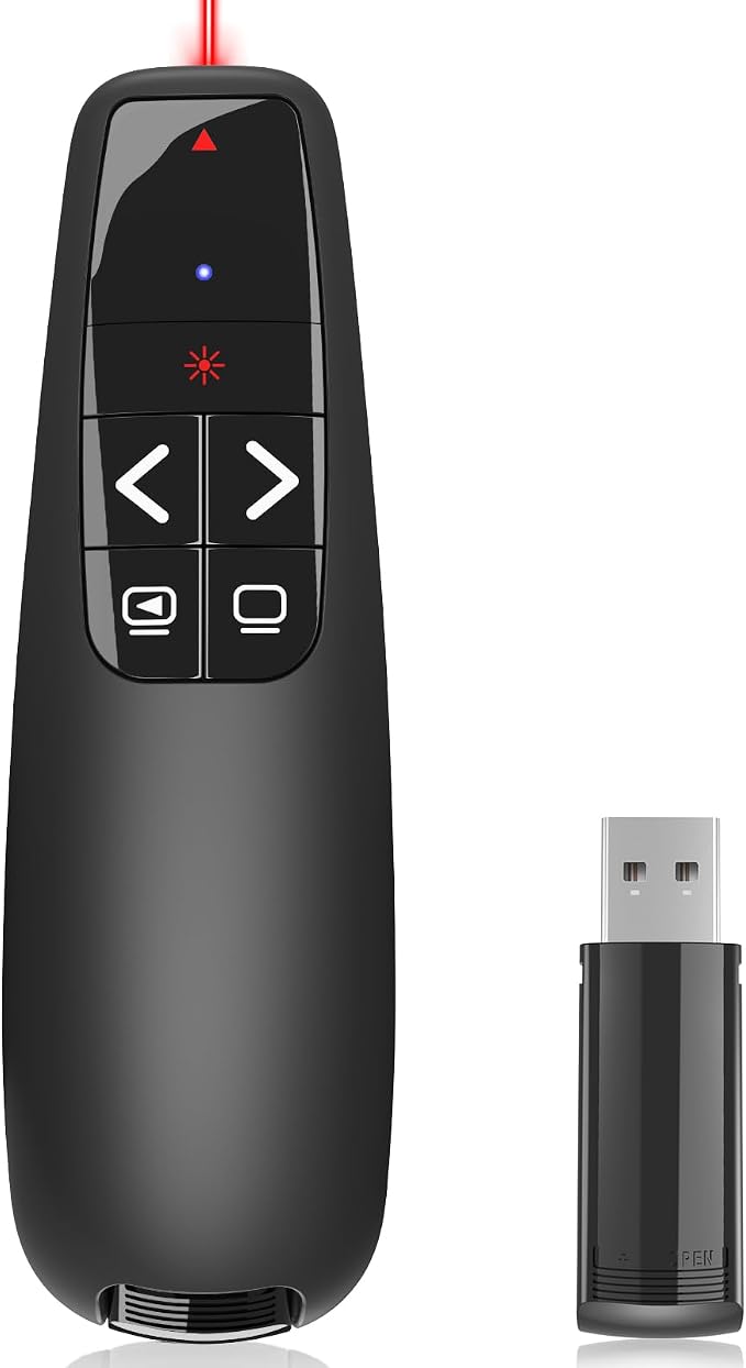 Presentation Clickers for PowerPoint, Clicker for Laptop Presentations Remote - Image 2