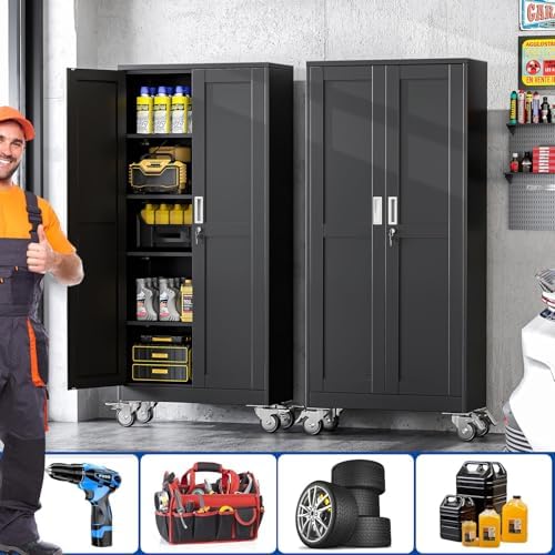 GAIOUS Metal Garage Storage Cabinet - Image 6