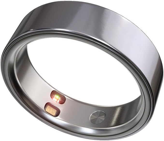 Smart Ring Health Tracker 5ATM Waterproof Sport Ring Exclusive Vibration Alerts by Unknown