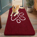 Smiry Dog Door Mat for Muddy Paws, Absorbent Non Slip Dirt Trapper by Smiry
