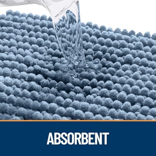 OLANLY Dog Door Mat for Muddy Paws 30x20, Extra Absorbent Chenille Mud Mat - Image 4