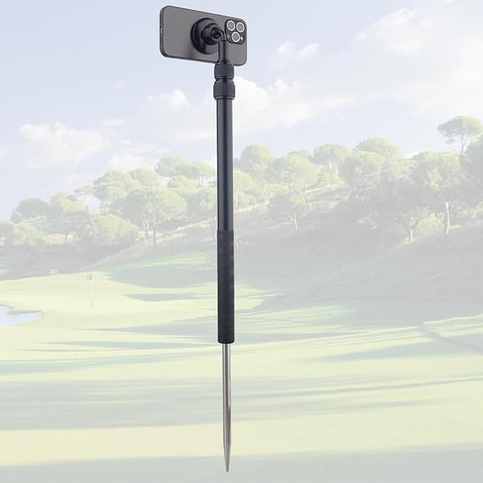 Camera Ground Spike for Monopod Selfie Stick, 1/4-20 Screw Staniless Steel - Image 4